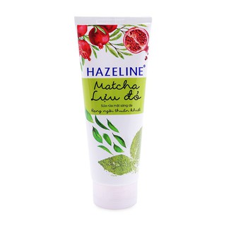 Sữa rửa mặt Hazeline matcha và lựu đỏ tuýp 50g