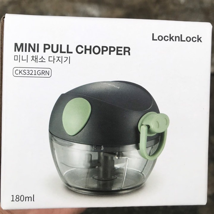 Dụng cụ xay băm rau củ quả Quick Chopper Lock&Lock CKS321GRN