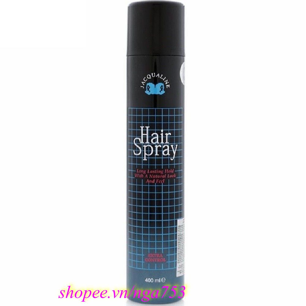 Keo Xịt Tạo Kiểu Tóc 400ml Jacqualine Hair Spray Chính Hãng, shop 99K Cung Cấp & Bảo Trợ.