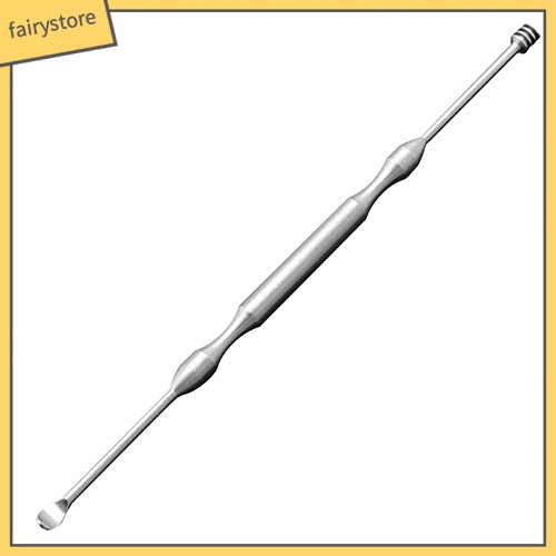 Dụng cụ vệ sinh tai bằng thép không gỉ hai đầu chuyên dụng tiện lợi