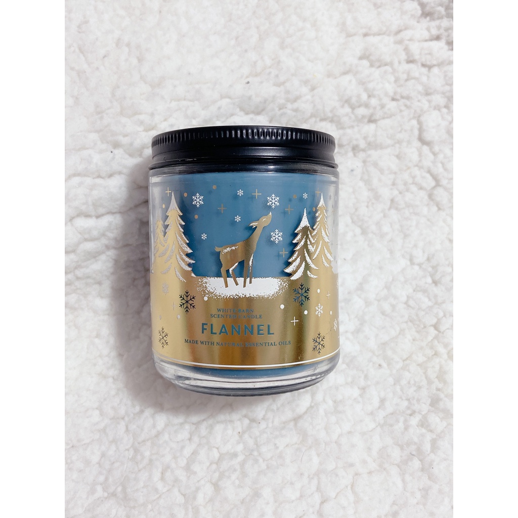 {Chuẩn Auth} {Bill Mỹ} Mẫu Giáng Sinh Nến Thơm Single 1 wick Candle 1 tim 198gr BBW Bath &amp; Body Works 1 bấc one wick