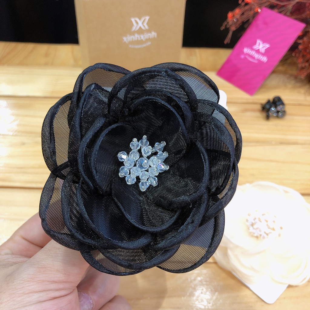 Hoa Cài Áo , Cài Váy Pha Lê Cao Cấp Xinh Xinh Accessories