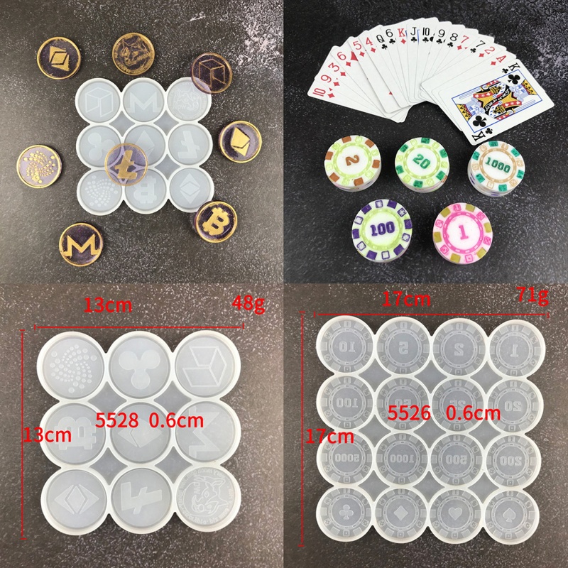 Sa Khuôn Silicon Làm Đồ Trang Sức Thủ Công