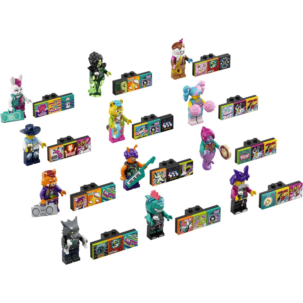 Lego Vidiyo 43101 - Bộ xếp hình Lego Bandmates, Series 1