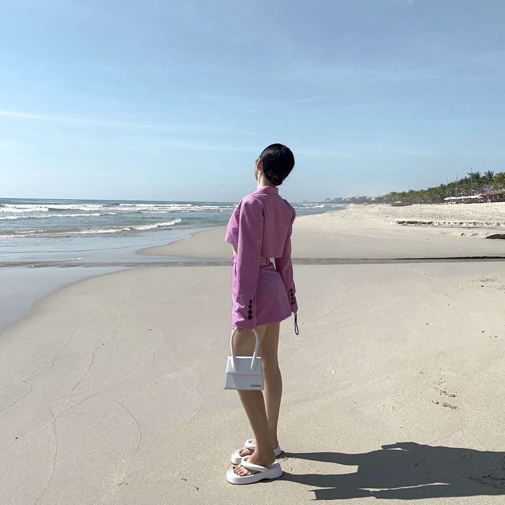 TATICHU - Váy quần chữ A trơn - Mini Jupe Skort