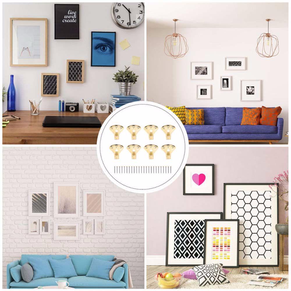 HARRIETT Móc Treo Khung Ảnh Gắn Tường Đa Năng Chịu Được Sức Nặng