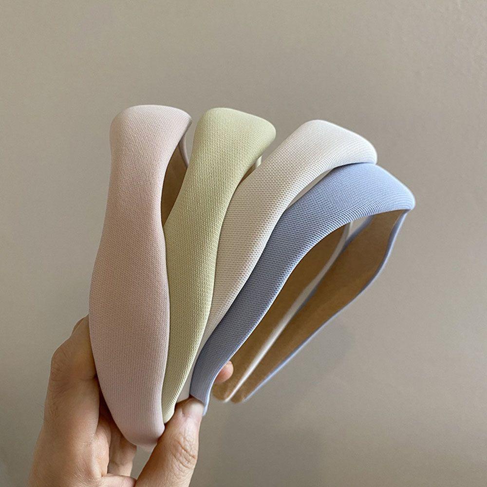 Băng Đô Cài Tóc Rửa Mặt Hình Lượn Sóng Đơn Giản Cổ Điển Hợp Thời Trang Cho Nữ