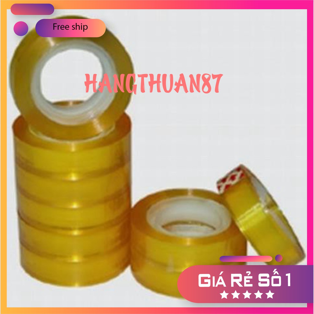 giá sỉ Băng dính nhỏ loại dày (01 cây/10-12 cuộn)