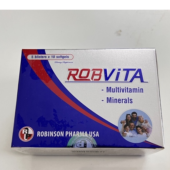 Viên uống Robvita bổ sung vitamin,khoáng chất tăng cường sức khỏe cho cơ thể