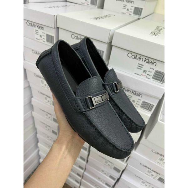 Giầy Sục Nam Calvin Klein Da Thật