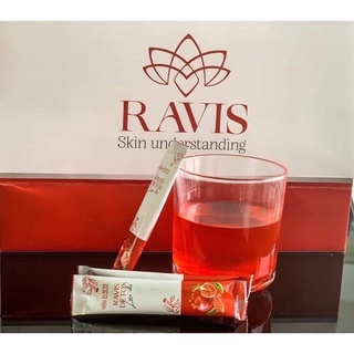 Detox Lựu Đỏ Ravis ( hộp 30 gói chính hãng )