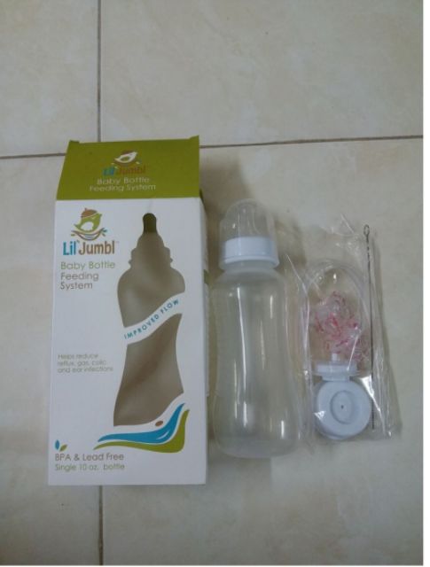 Bình Sữa Rảnh Tay Lil Jumbl Mỹ 300ml