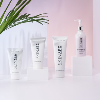 Combo 4 sản phẩm dưỡng trắng chuyên sâu toàn diện SKIN AEC