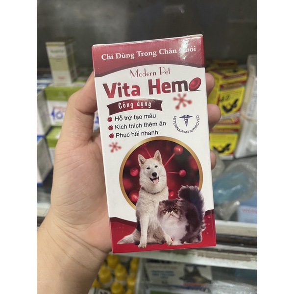 Dung dịch uống Modern Pet Vita Hem chai 100ml