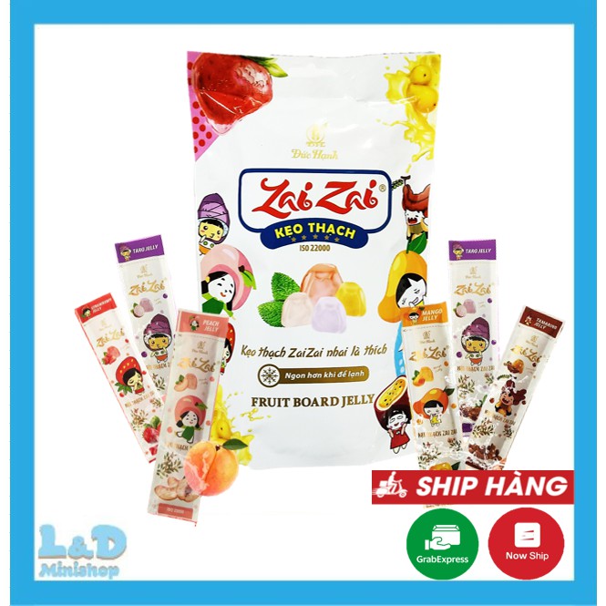 Kẹo Thạch Zai Zai Ống 320gr