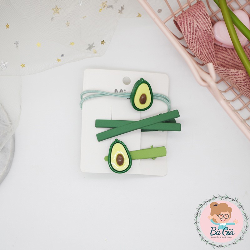 Set kẹp trái bơ