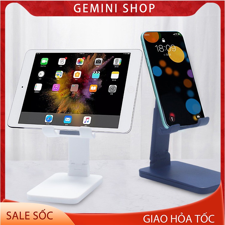 GIÁ ĐỠ Kệ điện thoại máy tính bảng T9 hay iPhone iPad để bàn có thể gập gọn, chống tê mỏi tay GEMINI SHOP | BigBuy360 - bigbuy360.vn