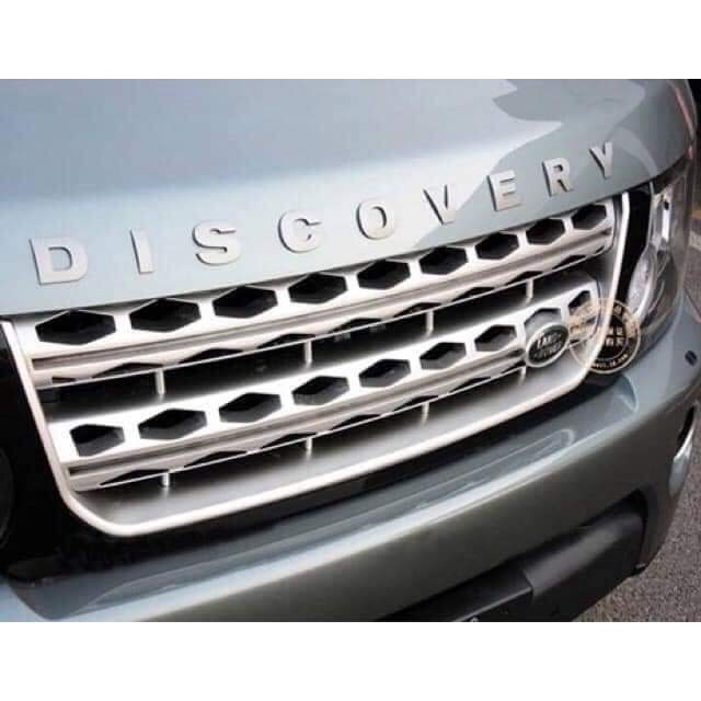 Tem Discovery chữ nổi 3D trang trí ô tô mạ crom