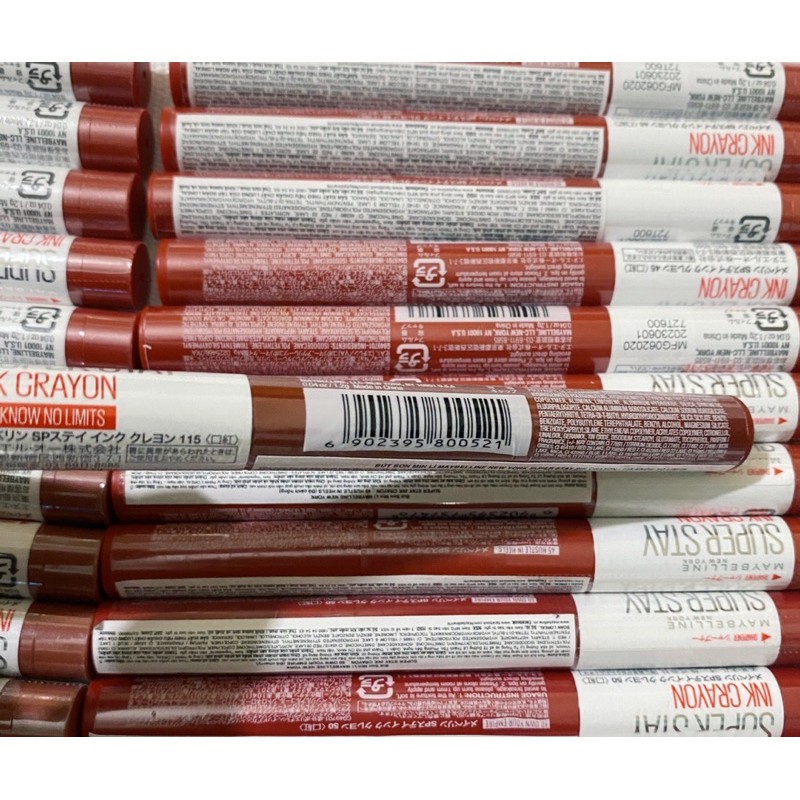 SON SUPER STAY INK CRAYON MAYBELLINE NEW YORK | BigBuy360 - bigbuy360.vn