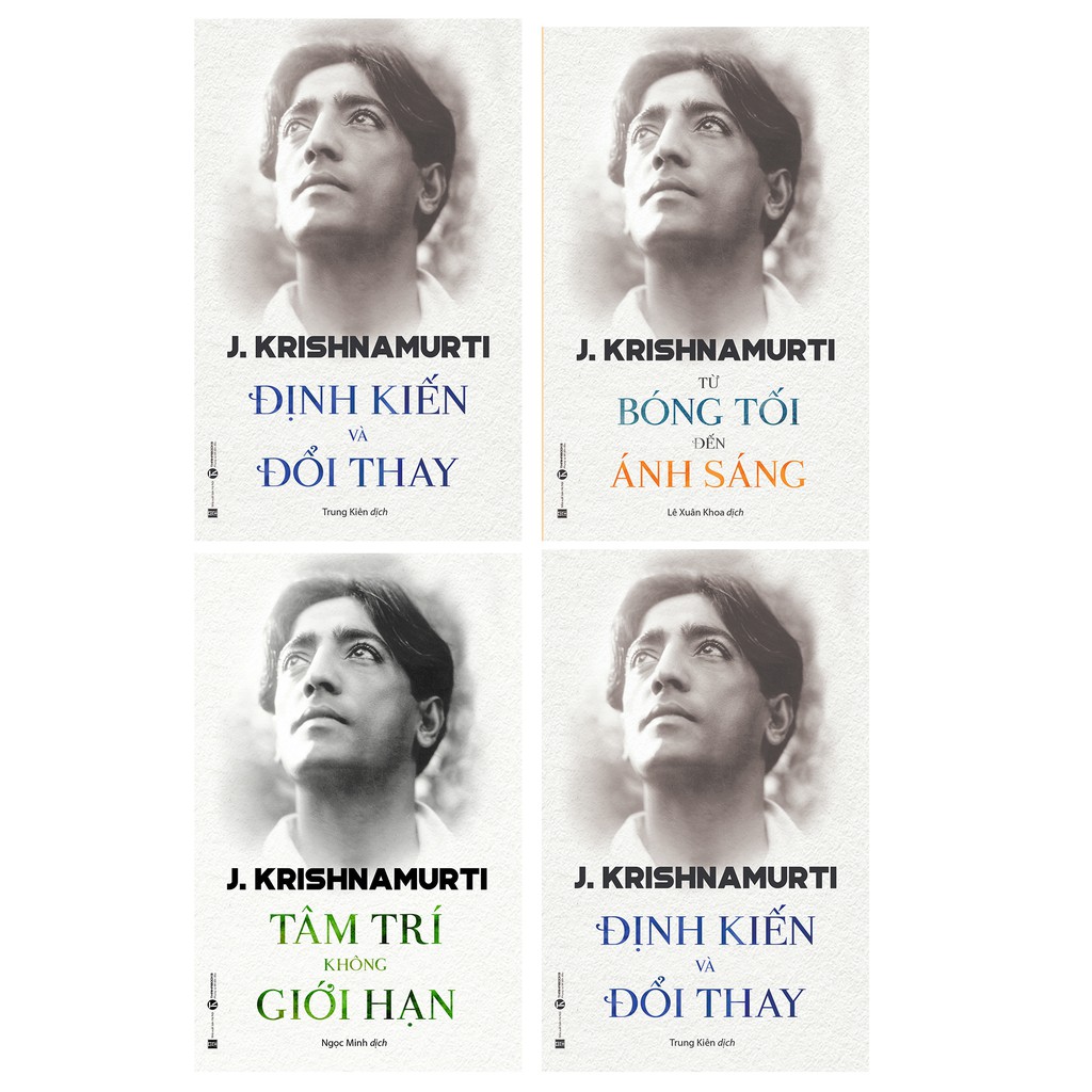 Combo Sách Triết Lý Của J.Krishnamurti