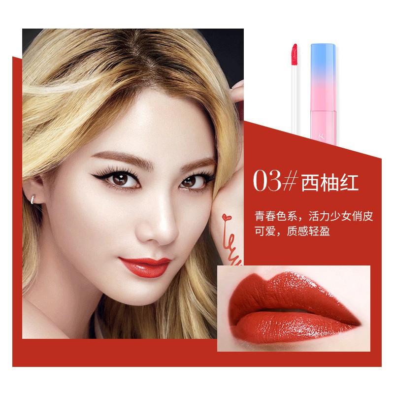 [Hàng mới về] Son bóng chuyển màu dưỡng ẩm lâu trôi cho nữ | BigBuy360 - bigbuy360.vn