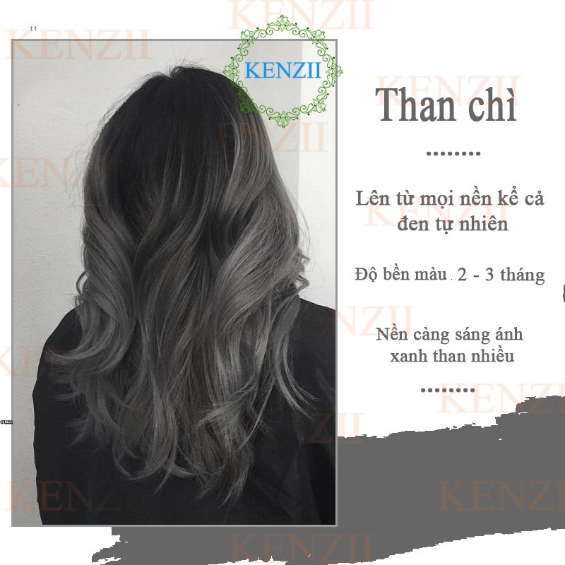 * tặng kèm oxy* TÓC NHUỘM THAN CHÌ ĐẸP MÊ MẪN ĐẾN TỪ HÀN QUỐC KEROA 100ml