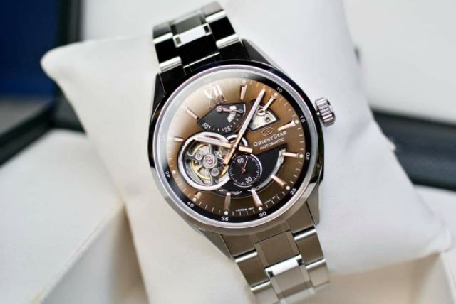 Đồng hồ nam ORIENT STAR 2019 SEMI SKELETON #41MM #AUTOMATIC  RE-AV0004N00B xách tay chính hãng