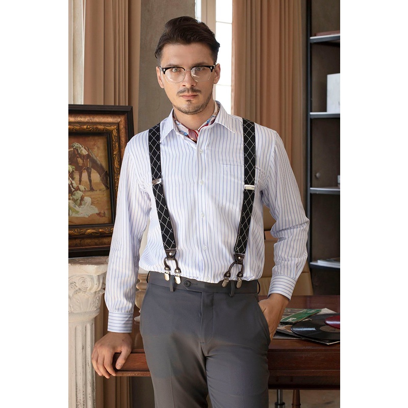 Áo Sơ Mi , thời thượng, lịch lãm, chỉn chu John Henry - WS22SS12C-LDBB