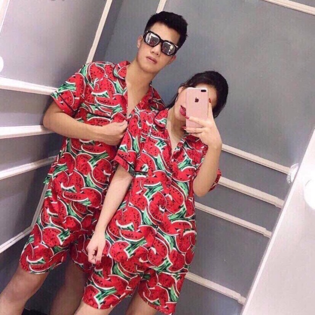 Bộ pizama chất kate