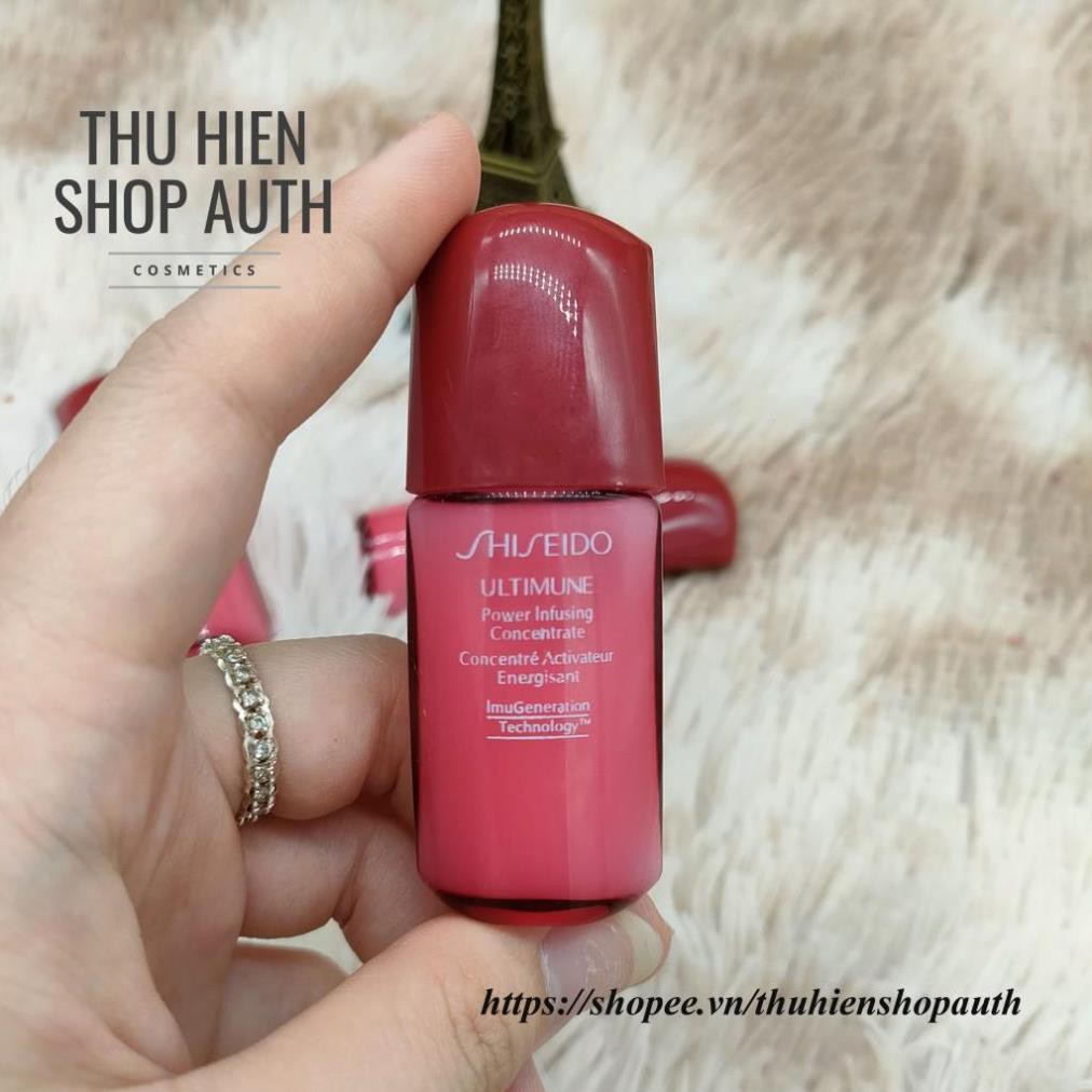 Tinh Chất Dưỡng Da Shiseido Ultimune Power Infusing Concentrate 10ml - bảo vệ làn da khỏe mạnh rạng rỡ