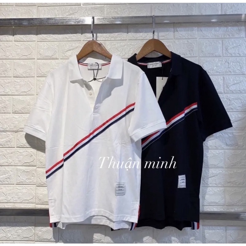 [ Rẻ vô địch ] Áo phông có cổ , áo polo sọc chéo