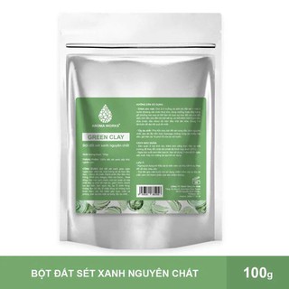Bột Đất Sét Xanh Nguyên Chất Aroma Works Green Clay Powder