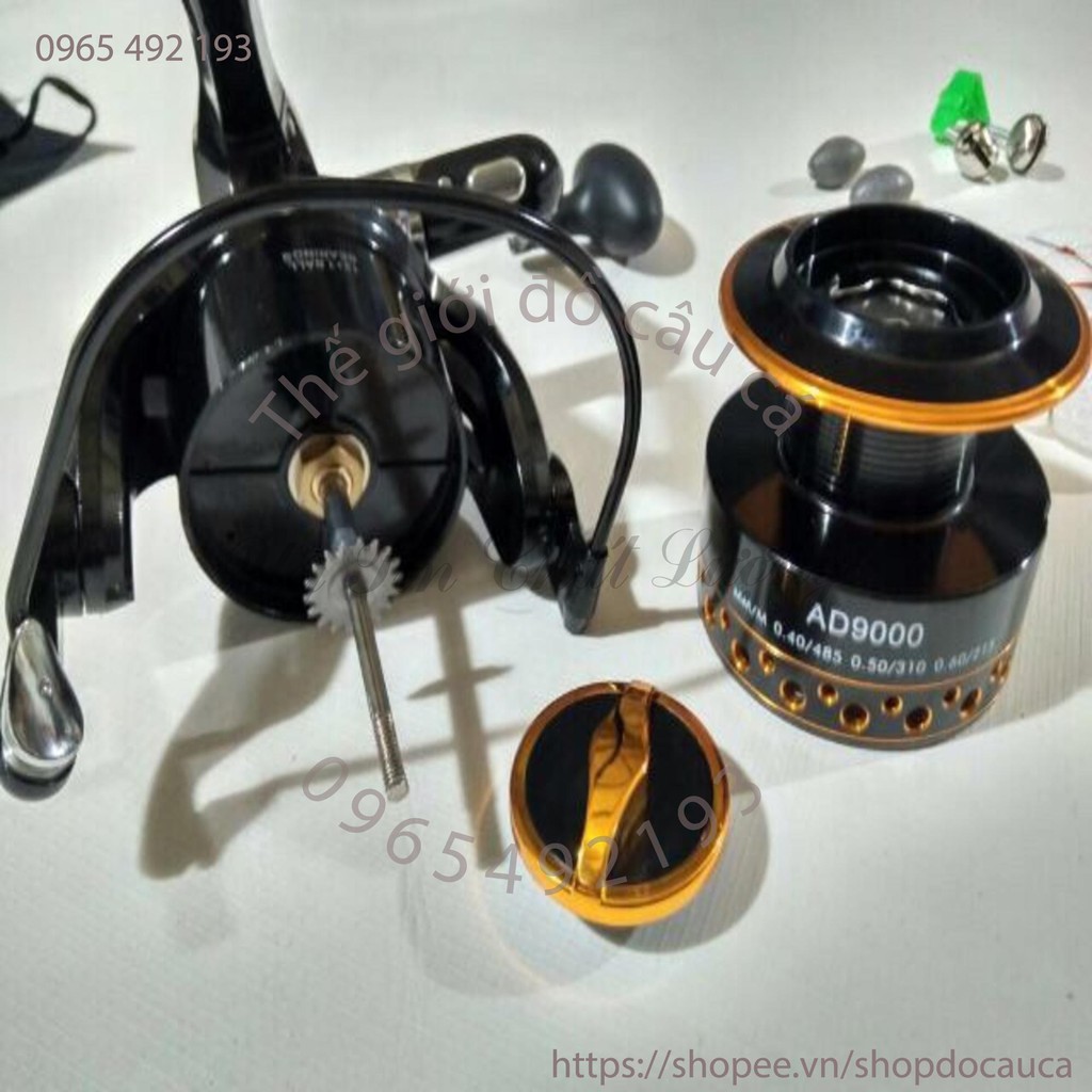 Bộ cần câu lục SH Dícovery BX-t máy AD 9000 phụ kiện ( rẻ vô địch )