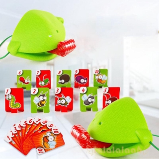 ◕Ω◕Chameleon Lằn Mặt nạ vẫy lưỡi Lick Cards Board Game