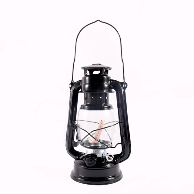 Oil lantern Đèn măng xông (đèn Bão) giả cổ - xài dầu , Hàng loại 1 - size 28cm