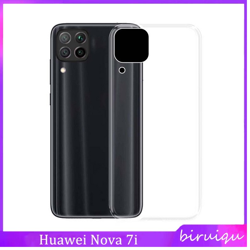 Ốp Lưng Silicon Dẻo Trong Suốt Cho Huawei Nova 7i
