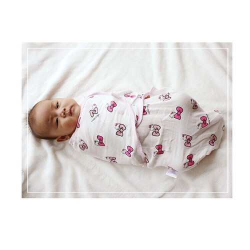 Ủ kén Kiluta chống giật mình, sợi tre, miếng dán, dành cho bé sơ sinh, siêu mềm mịn, thoáng mát