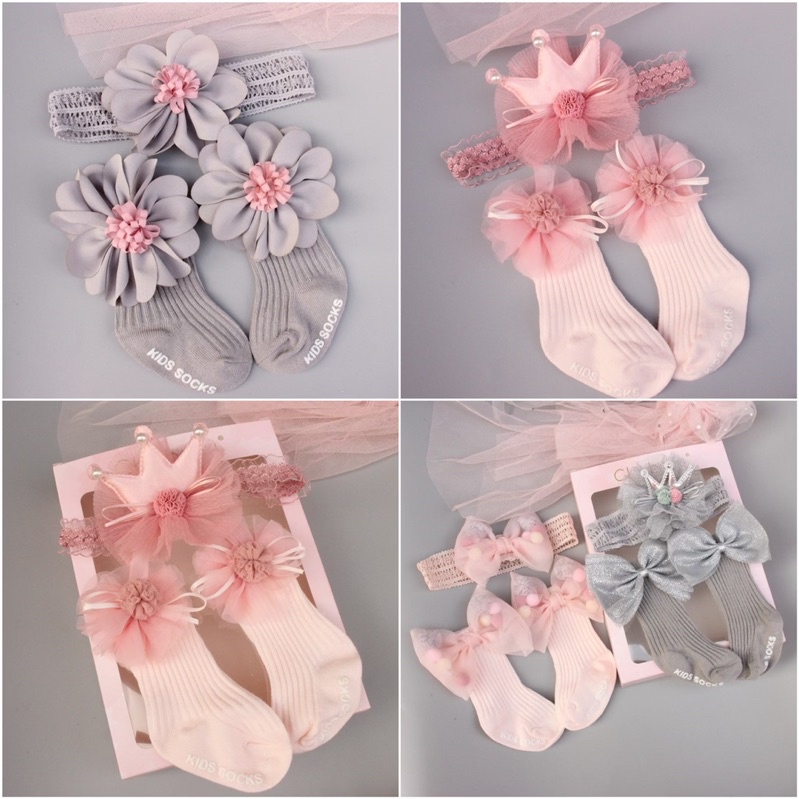 Set băng đô Chicbaby cho bé mẫu mới xịn sò