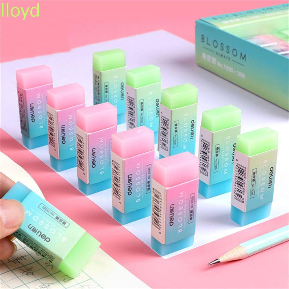 Set 2 Cục Tẩy Bút Chì Bằng Cao Su Mềm Không Bụi Tiện Dụng Cho Học Sinh / Văn Phòng
