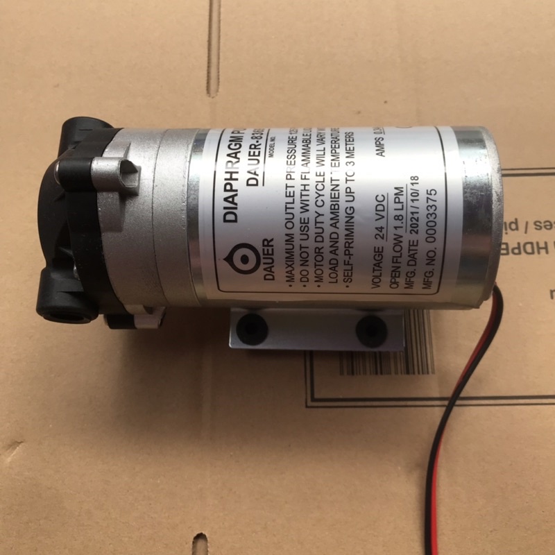 Bơm tăng áp 24v Grand Forest GFP 50 + nguồn 24v - Hút đẩy siêu khỏe - dùng cho máy lọc nước RO và dàn phun sương