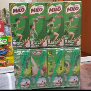  Sữa tươi milo 180ml vỉ 4hộp