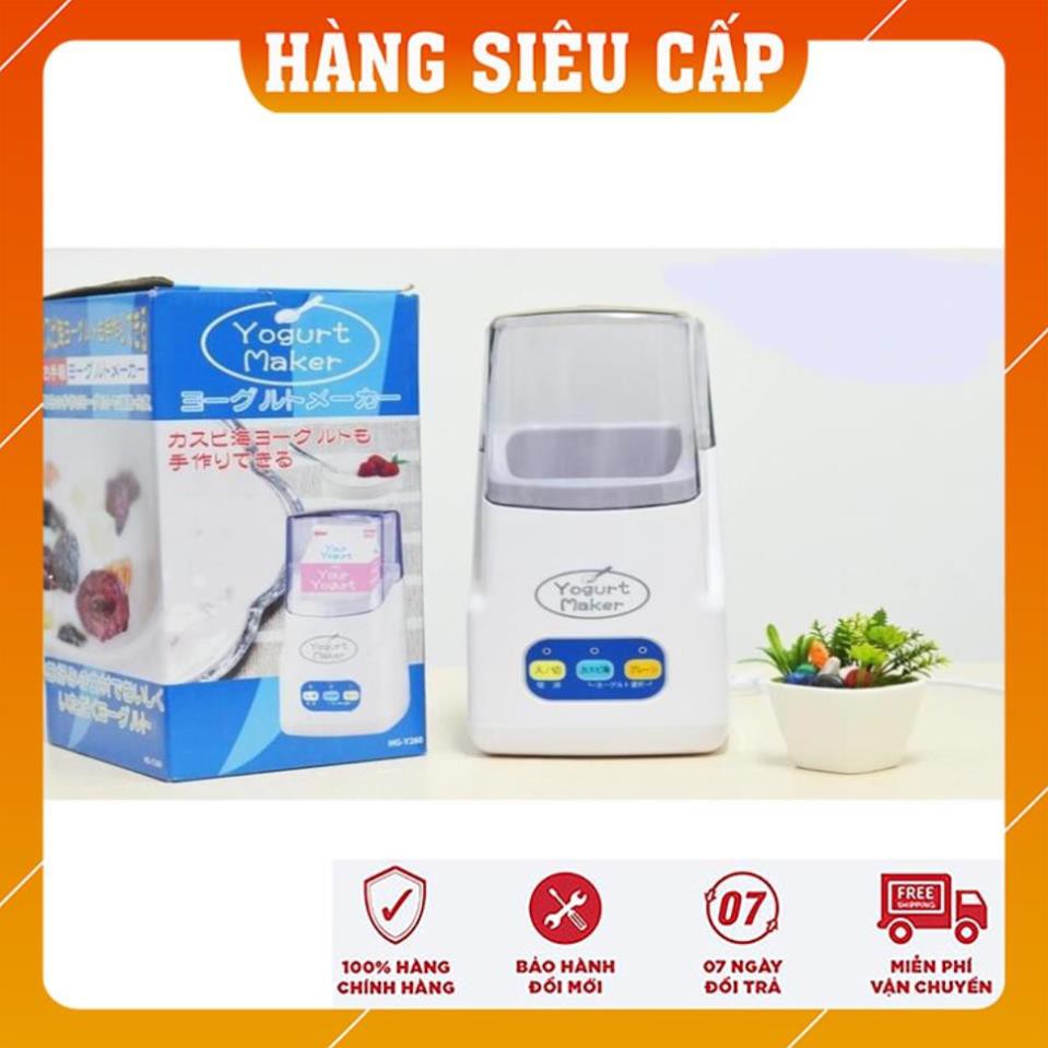 [BH 12 THÁNG] Máy làm sữa chua Yogurt Maker công nghệ Nhật Bản phiên bản mới nhất 2021 3 nút tự động siêu tiện lợi