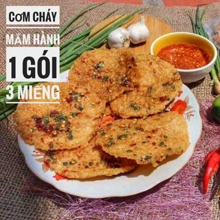 Cơm Cháy Mắm Hành Gói Loại Ngon  ( 3 Miếng 1 Gói )