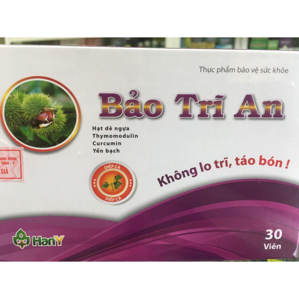 Bảo trĩ an - Hỗ trợ giảm táo bón từ cao diếp cá ❤️ thanh nhiệt