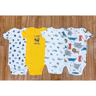 Body chip cộc tay xuất dư cho bé trai bé gái 0-24M