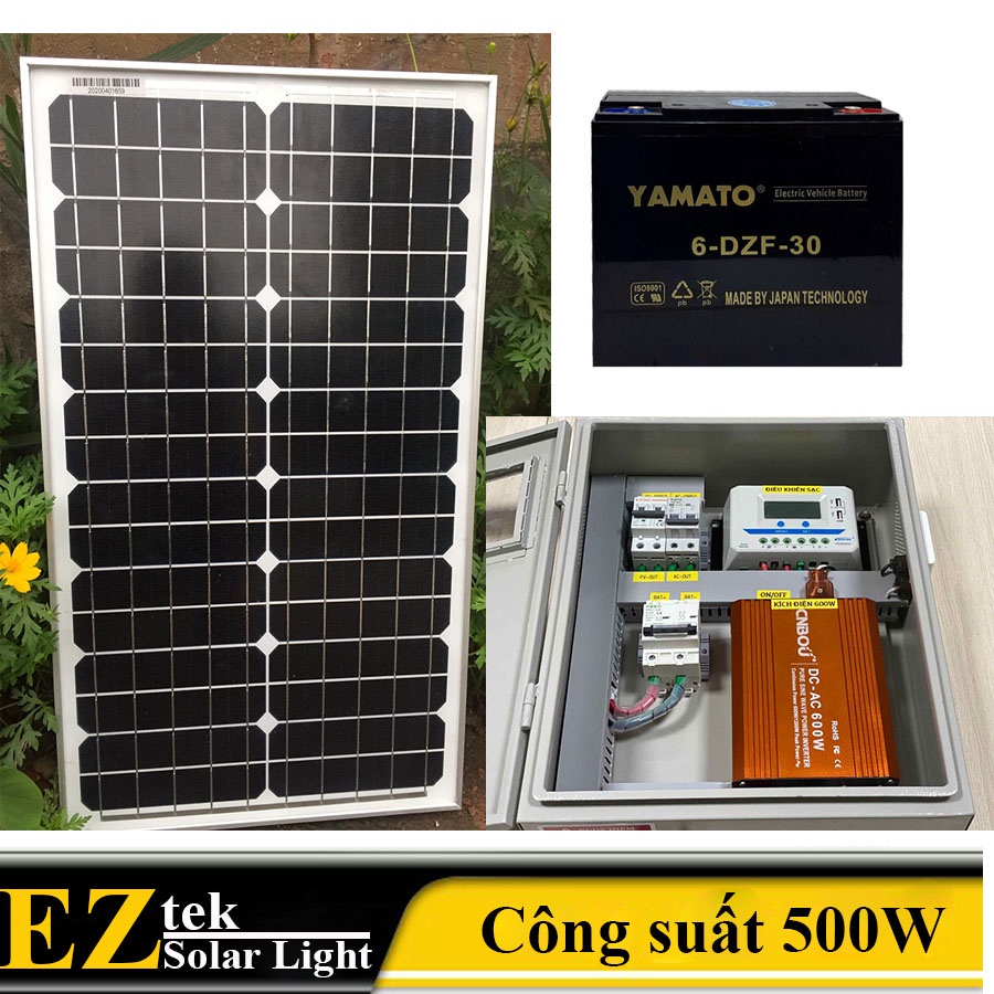 Máy phát điện năng lượng mặt trời 220V-500W