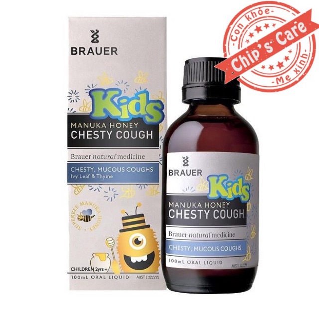 Brauer Chesty cough cho bé từ 2 tuổi