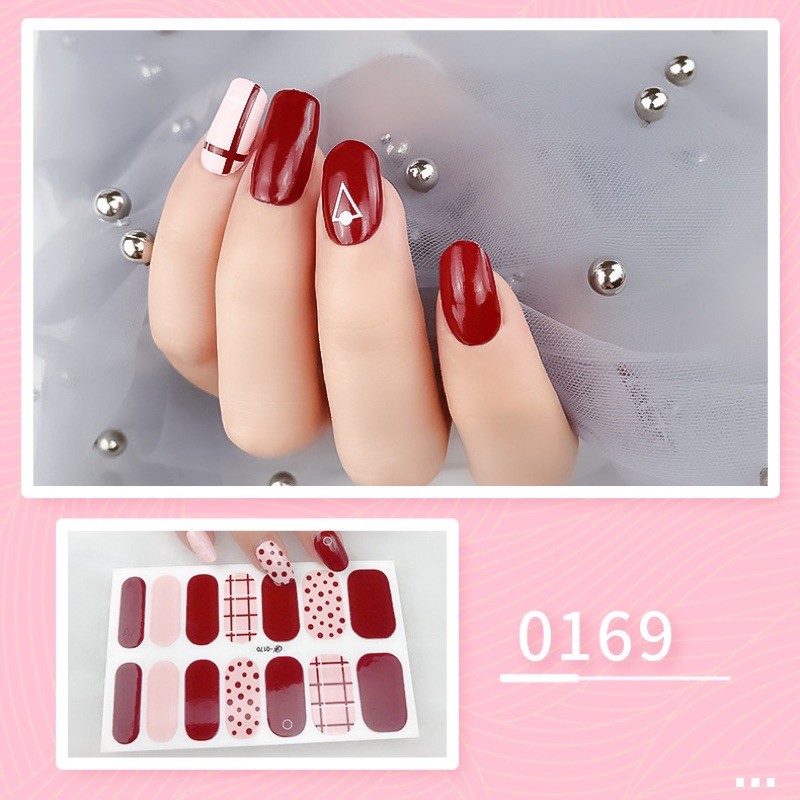 Sticker dán móng tay, nail sticker cute - tiemcuaxu