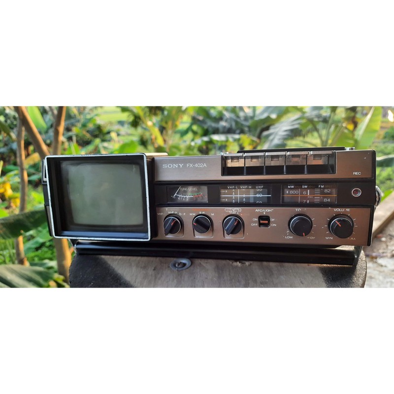 radio cassette tivi sony fx-402a