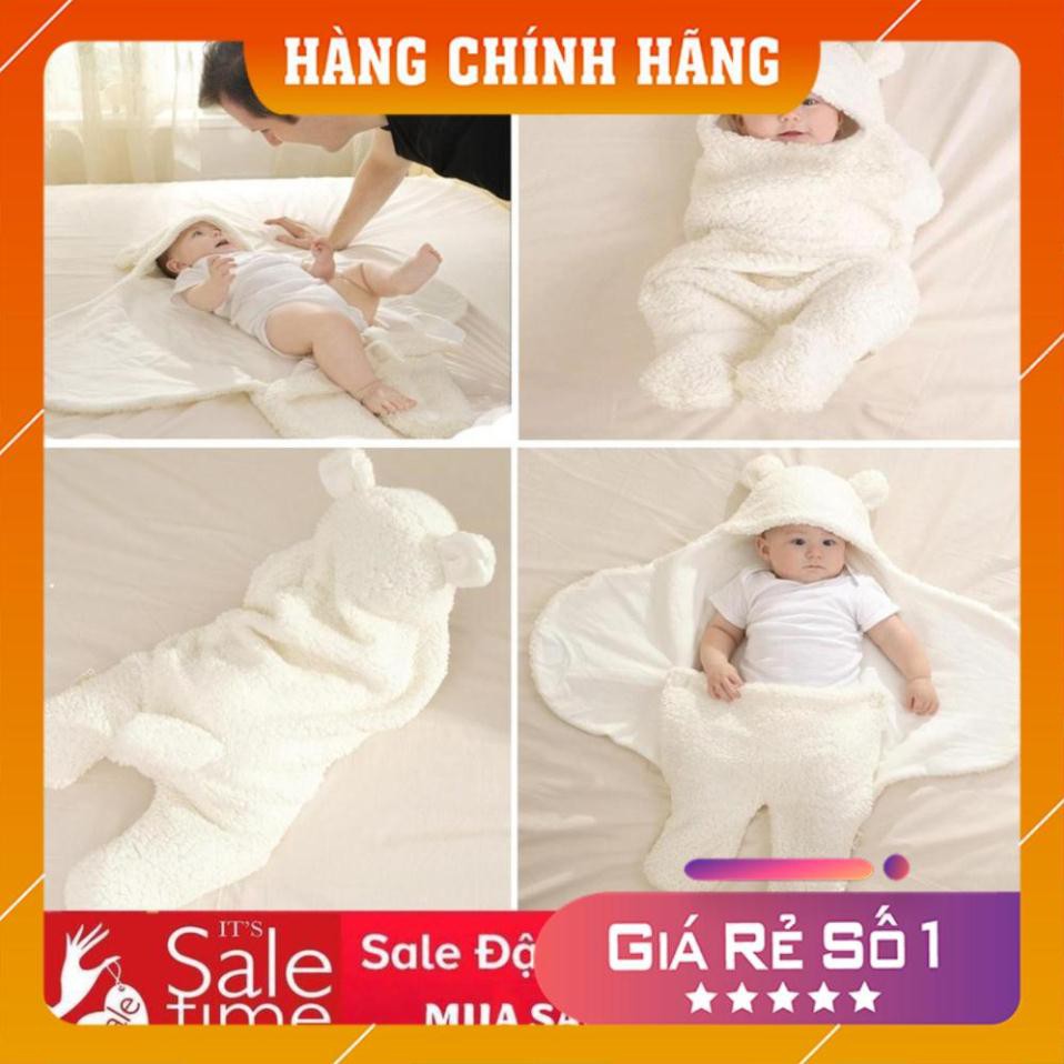 [CAO CẤP] Chăn Ủ Ấm Cho Bé Bằng Lông Thỏ Siêu Mềm MBHANG05